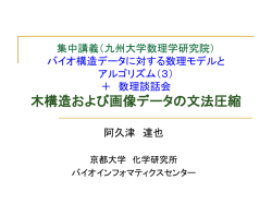 九州大学集中講義2010