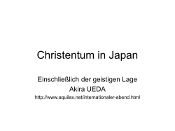 Christentum in Japan