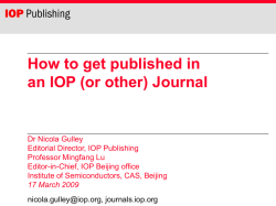 IoPP on-screen PowerPoint slides