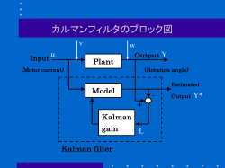 ｶﾙﾏﾝﾌｨﾙﾀによる信号推定の実験的検討 ー遅延時間の影