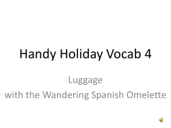 Handy School Vocab