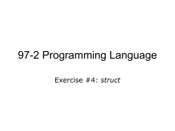 97-2 Programming Language