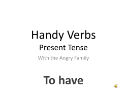 Handy Verbs