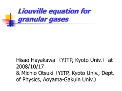 基礎物理学研究所の現状と問題点