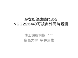 前主系列星T Tauri型星の