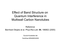 Effect of Band Structure on Quantum Interference
