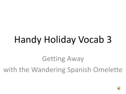 Handy School Vocab