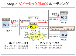 IPネットワーク設計演習