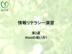 情報リテラシー演習