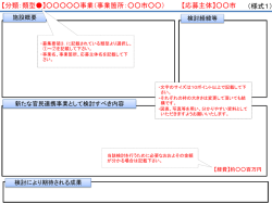 分類： 】 事業（事業箇所： 市 ）
