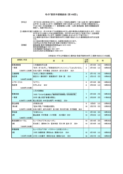 冬の「都民半額観劇会 (第148回)」