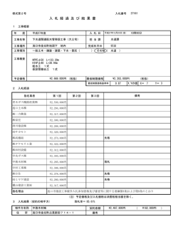 下水道関連配水管移設工事（大三宅）
