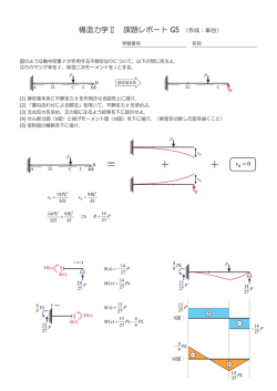 構造力学Ⅱ 課題レポート G5