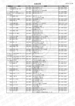 会員名簿（PDF） - 東京土地家屋調査士会