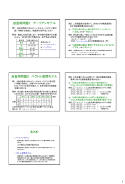 自習問題の解答