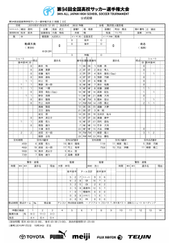 公式記録