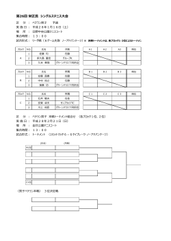ベテラン男子 - 栄区テニス協会