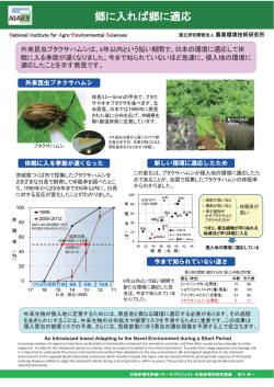 （PDF) （農環研 研究成果紹介ポスター2015）