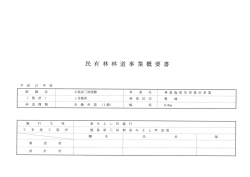 林道小祖谷三加茂線1号箇所 設計書