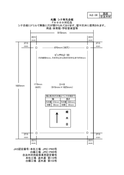 本社工場 道木連 第110号 白糠工場 道木連 第155号 JAS認定番号