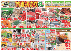 1/4･5のチラシ