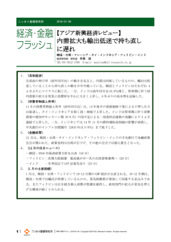 別ウィンドウで全文表示 - ニッセイ基礎研究所
