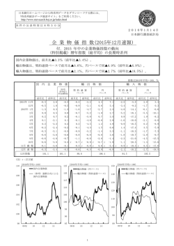 企業物価指数（12月） [PDF 206KB]