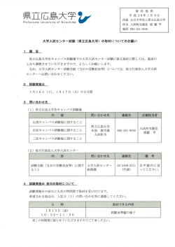 資 料 提 供 - 県立広島大学