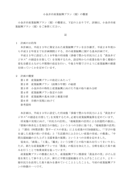 （案）の概要は