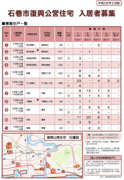 募集住戸一覧はこちら