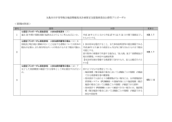 質問回答票 - 丸亀市