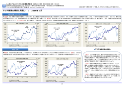 アジア経済の現状と見通し ： 2016年 1月