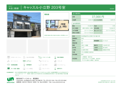 キャッスル小立野 203号室