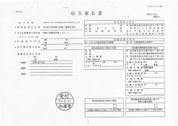収 支 報 告 書