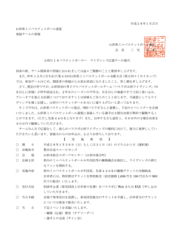 ワイヴァンズ応援デーのご案内（PDF）