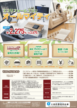 エコリフォーム貸金・ ""ー ”豊 額