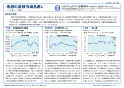 来週の金融市場見通し - しんきんアセットマネジメント投信