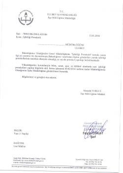 işbirliği protokol&uuml;
