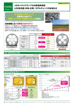 （中角・広角）モデルチェンジの&hellip;（PDF:657KB）
