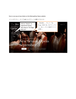 Here is one way to buy tickets on the Metropolitan Opera website