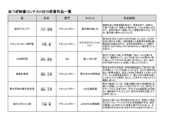 （映像コンテスト）（PDF形式：107KB）