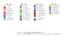 色鶏 色名 色鶏 色名 色観 色名 色観 色名