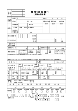 障害報告書1