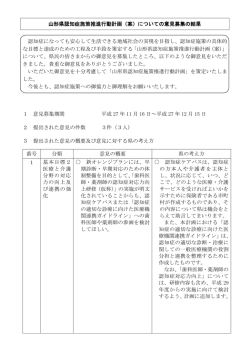 （案）についての意見募集の結果 (PDF documentファイル サイズ： 227Kb)