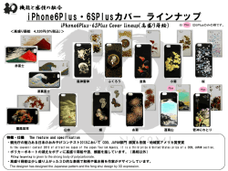 iPhone6&6sPLUSカバー