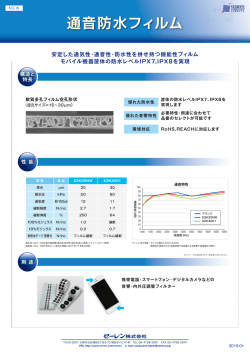 通音防水フィルム （PDF：253KB）