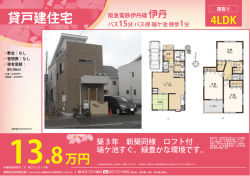 貸  建住宅 - 枚田住研