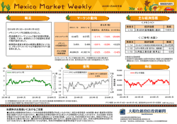 概況 マーケット動向 主な経済指標 為替 金利 株価