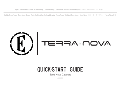 Terra Nova Cabinets Handbook | 4013.021