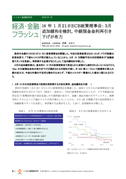 別ウィンドウで全文表示 - ニッセイ基礎研究所